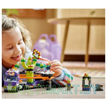 Конструктор LEGO City 60313 Грузовик с космической каруселью картинка 10